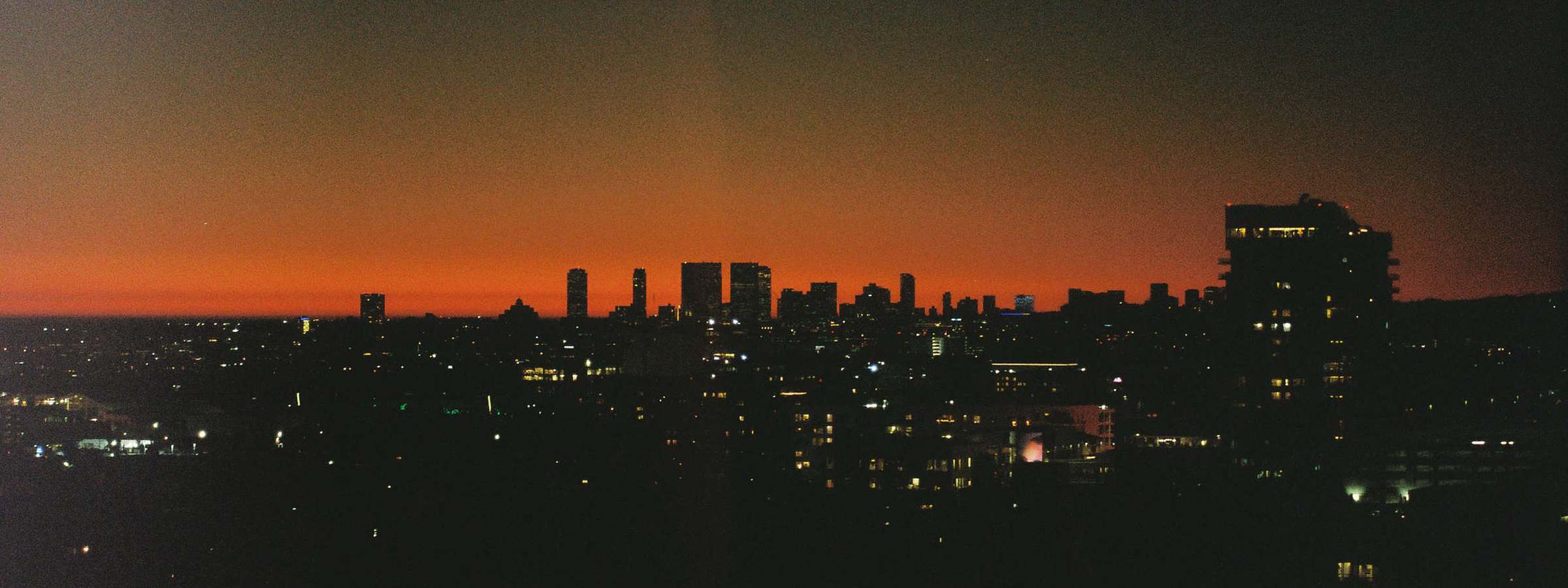 Los Angeles at dusk